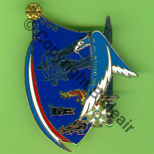 NH  ECOLE AIR PROMO EA.2014 SLT PEGOUD  FIA Sigle rond Griffes et butees Dos lisse  Relief Promo 2014 EA No149 Src.Y.GENTY 31Eur(x5) 